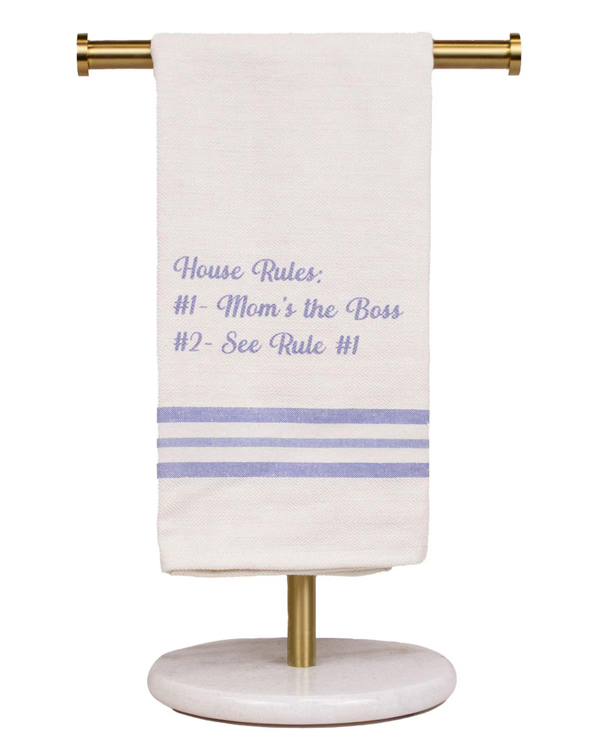 Mom's the Boss Hand Towel