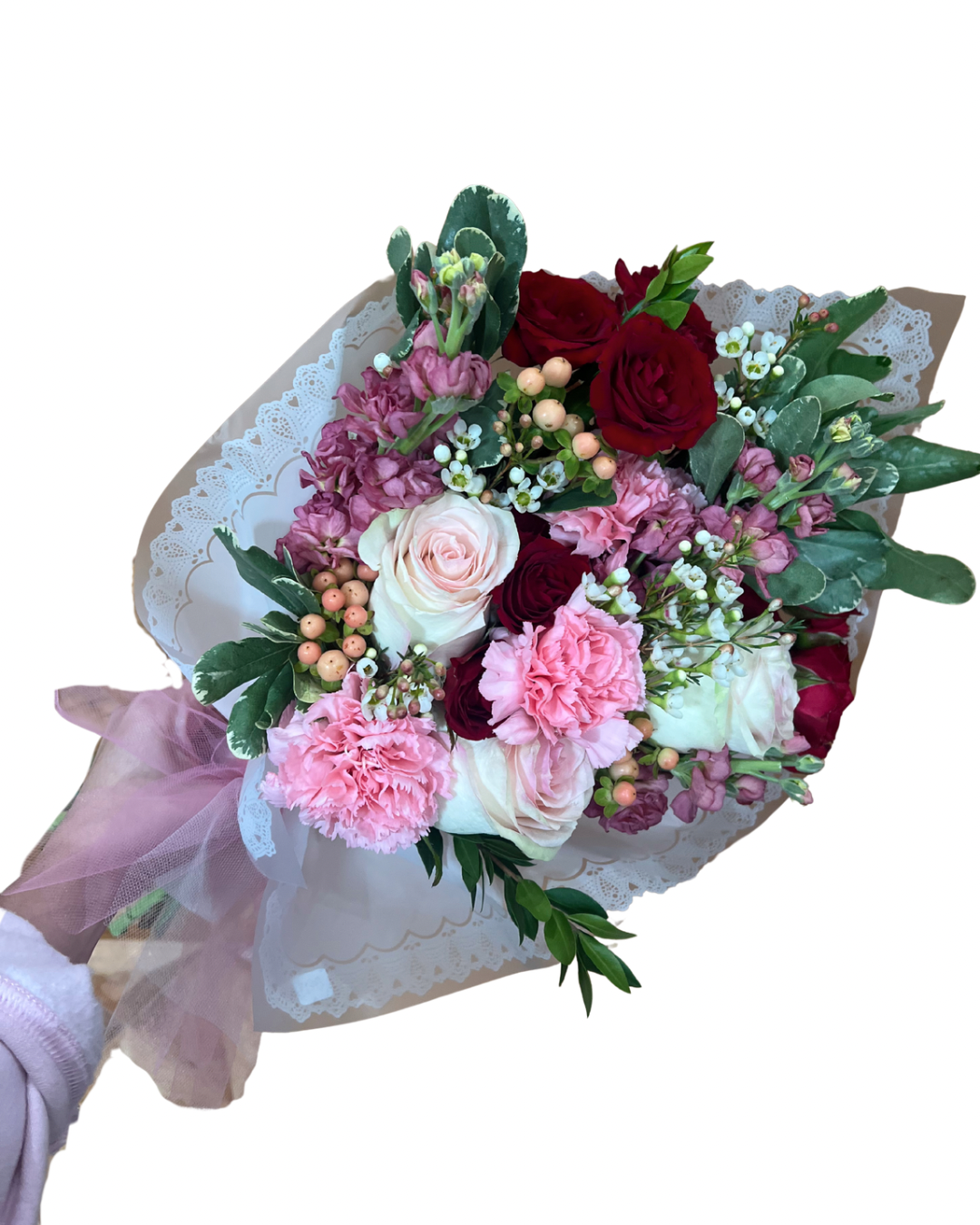 Sweet Nothings Paper Wrapped Bouquet